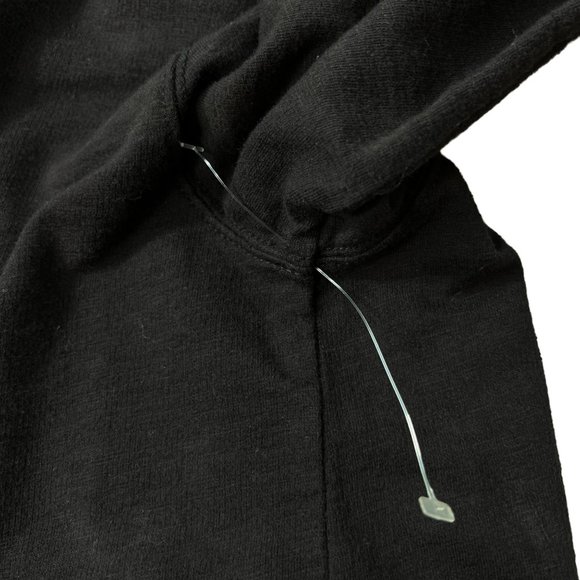 Gap Men’s 1/4 Zip Fine Knit Pullover 100% Cotton Black Medium NEW - Picture 9 of 11